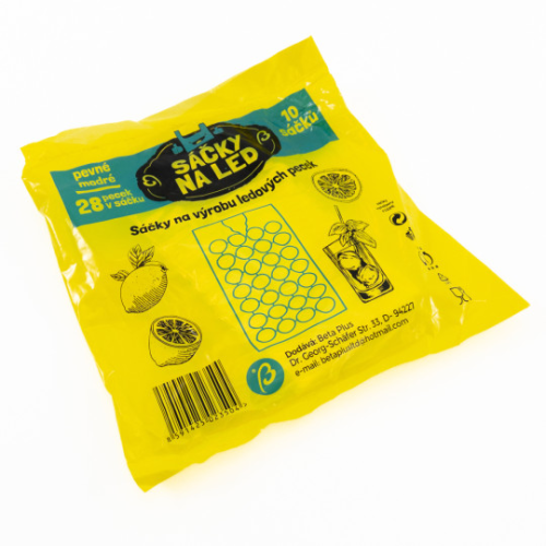 Sáčky na led, samozavírací